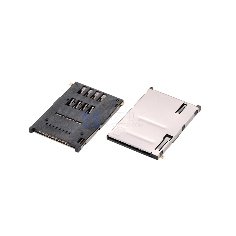 SIM PUSH 6P+1P有柱右开关前脚