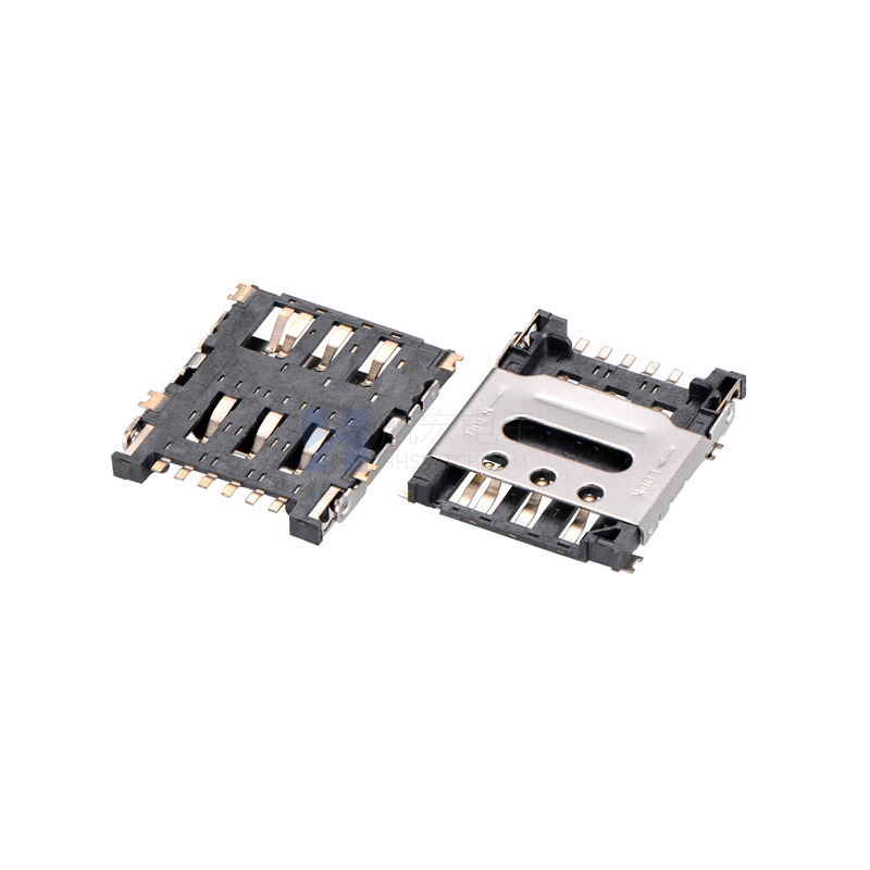 NANO-SIM 掀盖式1.40H 7P带开关